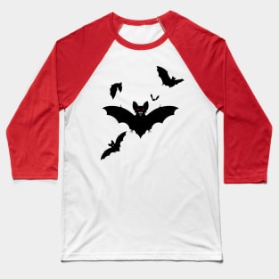 Halloween Bats Baseball T-Shirt